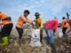 Aksi Bersih Pantai, Warga Teluk Pandeglang Angkat 102 Ton Sampah