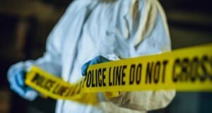 Polisi Selidiki Ledakan Potassium Chloride di Bogor Ilustrasi garis polisi. (Getty Images/D-Keine)