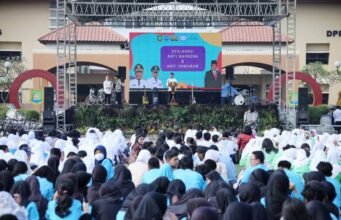 Ribuan Pelajar Kota Tangerang Deklarasi Anti Narkoba dan Anti Tawuran