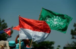 NU Tetapkan 1 Muharram 1446 H pada Senin, 8 Juli 2024 Ilustrasi bendera NU dan bendera merah putih. Sumber: kompas.id