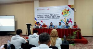 Dispora Tangerang Latih Puluhan Pelatih Senam