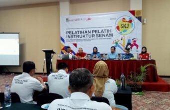 Dispora Tangerang Latih Puluhan Pelatih Senam