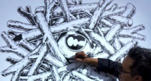 Memahami Jogja Dari Mural Hitam-Putih Karya Nano Warsono