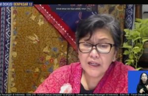 Pemerintah Harus Tingkatkan Literasi Keuangan Masyarakat Wakil Ketua MPR RI Lestari Moerdijat. Foto: Tangkapan layar Forum Diskusi Denpasar 12/Metrotvnews.com