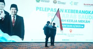 Lepas Petugas Haji 2025, Menteri Agama Pesan Layani Jemaah dengan Sebaik-baiknya