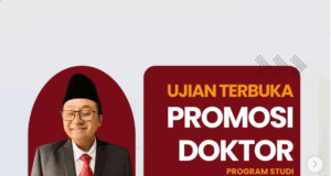 Ahmad Nurcholish Ujian Terbuka Disertasi, Bahas Peran ICRP dalam Pendidikan Perdamaian Cuplikan layar Ujian Terbuka Promosi Doktor Ahmad Nurcholish