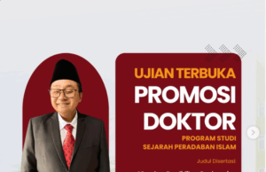 Ahmad Nurcholish Ujian Terbuka Disertasi, Bahas Peran ICRP dalam Pendidikan Perdamaian Cuplikan layar Ujian Terbuka Promosi Doktor Ahmad Nurcholish