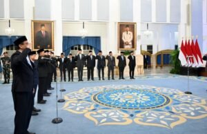 Reshuffle Kabinet, Prabowo Lantik Empat Menteri dan Satu Wakil Menteri Baru