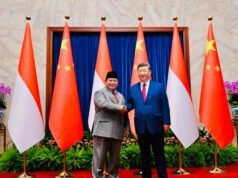 Temui Xi Jinping, Bahas Kerja Sama Strategis dan Giant Sea Wall Xi Jinping dan Prabowo saat pertemuan khusus. (BPMI Setpres)