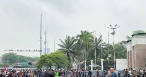 TikTok Live Masih Tak Terakses di Indonesia, Sampai Kapan? Ilustrasi demo(KOMPAS.com/Lidia Pratama Febrian)