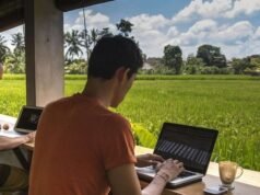 Bali Akan Menjadi Pusat Inovasi Teknologi di Asia Tenggara Work from Bali. Foto/Ilustrasi-Ist
