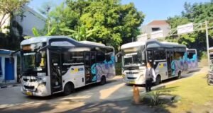 BisKita Bogor Koridor 5 dan 6 Kembali Beroperasi BisKita Transpakuan Bogor Koridor 5 dan 6 Kembali Beroperasi (Muchamad Sholihin/detikcom)