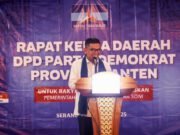 Buka Rakerda Demokrat, Andra Soni Apresiasi Karena Dukung Program Prorakyat Banten