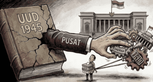 Anatomi Regresi Demokrasi: Keterkaitan Struktur Konstitusi dengan Sentralisasi Kekuasaan Daerah Ilustrasi Anatomi Regresi Demokrasi
