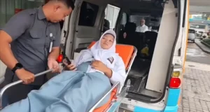 Dinkes Pati Temukan Bakteri pada MBG di SMKN 4 Sejumlah siswa SMKN 4 Pati dirawat di RS KSH usai diduga keracunan MBG, Senin (9/2).