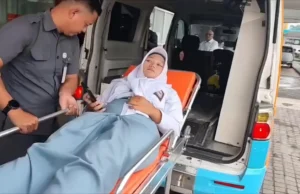 Dinkes Pati Temukan Bakteri pada MBG di SMKN 4 Sejumlah siswa SMKN 4 Pati dirawat di RS KSH usai diduga keracunan MBG, Senin (9/2).