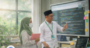 Guru Masa Kini Harus Melek Digital demi Menjawab Tantangan Zaman Ilustrasi Guru Masa Kini.