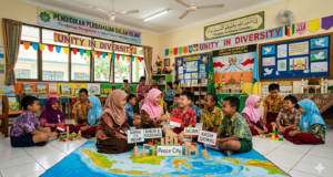 Pendidikan Perdamaian dalam Ajaran Islam Pendidikan Perdamaian dalam Ajaran Islam. Ilustrasi: Gemini