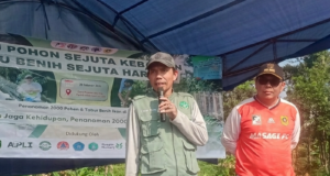 Peringati Hari Bumi, Desa Pamijahan Tanam 1.500 Pohon