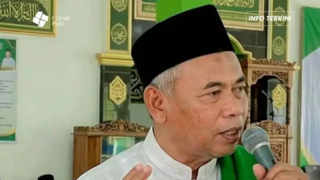 Kiai Ashari, tersangka kasus dugaan kekerasan seksual santriwati di Pondok Pesantren di Pati, Jawa Tengah. Sumber: Facebook/IlovePati
