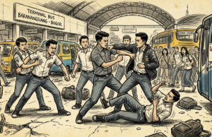 Siswa Viral Diinjak-injak di Bogor Ternyata Sedang “Diospek” Masuk Geng, Enam Pelaku Diamankan Ilustrasi tawuran pelajar di Bogor, Jawa Barat