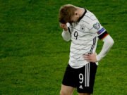 Jerman Tersingkir Dramatis di Piala Dunia 2026, Paraguay Menang Adu Penalti dan Lolos ke 16 Besar Ekspresi Pemain Timnas Jerman Timo Werner usai timnya kalah.