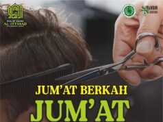 Jumat Ganteng, Masjid Agung Al Ittihad Kota Tangerang Hadirkan Layanan Potong Rambut Gratis
