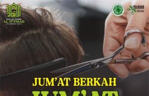 Jumat Ganteng, Masjid Agung Kota Tangerang Berikan Cukur Rambut Gratis