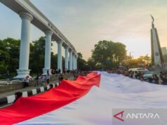 Festival Merah Putih ke 11 Kirab Bendera Sepanjang 500 Meter di Bogor Foto Kirab Bendera Merah Putih di Festival Merah Putih di Bogor, Minggu, 09 Agustus 2026. Sumber: Antara