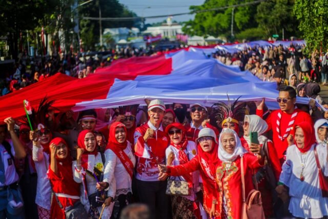 Festival merah Putih Kota Bogor. Sumber: Fokus Media News