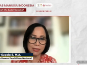 Yayasan Cahaya Guru Tunjukkan Jalan Kecil Menuju Indonesia yang Lebih Merdeka dan Mandiri Henny Supolo Sitepu dalam FGD Mentalitas Manusia Indonesia, Apakah Kita Sudah Merdeka? Oleh Aliansi Kebangsaan.