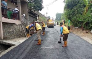 Nyaris Amblas, PUPR Kabupaten Bogor Gercep Perbaiki Jalan Cikopo Selatan