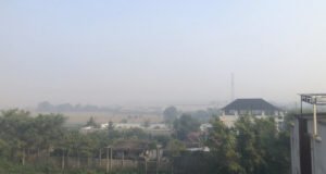 Kemenkes Pantau Dampak El Nino bagi Kesehatan, BMKG: Kekeringan Mereda Mulai Oktober Kabut asap karhutla menyelimuti kota di Kalimantan Selatan