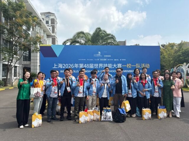 Tim Indonesia di WorldSkills Competition Shanghai 2026